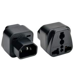 Maxxlite Plug to Generic Female Socket Power Adapter Converter TB