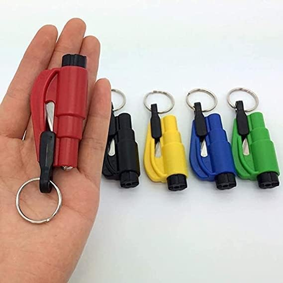 Maxxlite 3 in 1 Emergency Mini Safety Hammer Auto Car Window Glass Breaker Seat Belt Cutter Rescue Hammer Car Life-Saving Escape Tool