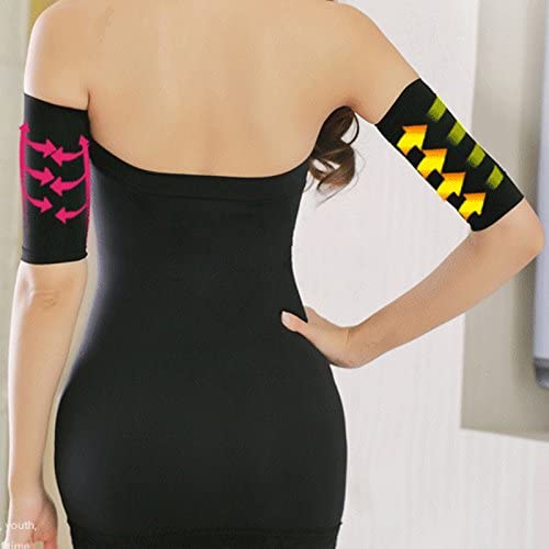 Maxxlite Weight Loss Calorie Off Fat Buster Arm Shaper Black Slimmer Slimming Wraps Belt for Women