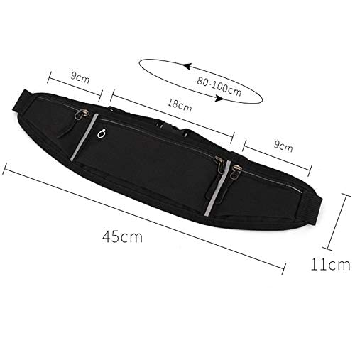 Maxxlite Waist Bag for Running Gym, Slim Chest Bag for Men Women with Adjustable Strap, Waterproof Waist Bag Pack for Walking Cycling Running Hiking Hold Phones Keys Cards(Grey)