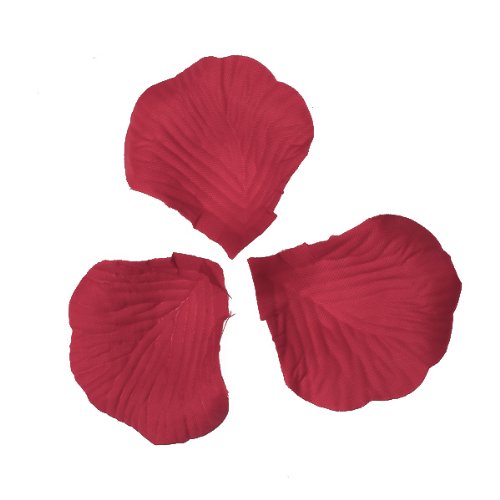 Maxxlite Fabric Rose Petals Flower Favors For Wedding Party Decoration (Red, 4.9 x 4.9cm) 300Pcs