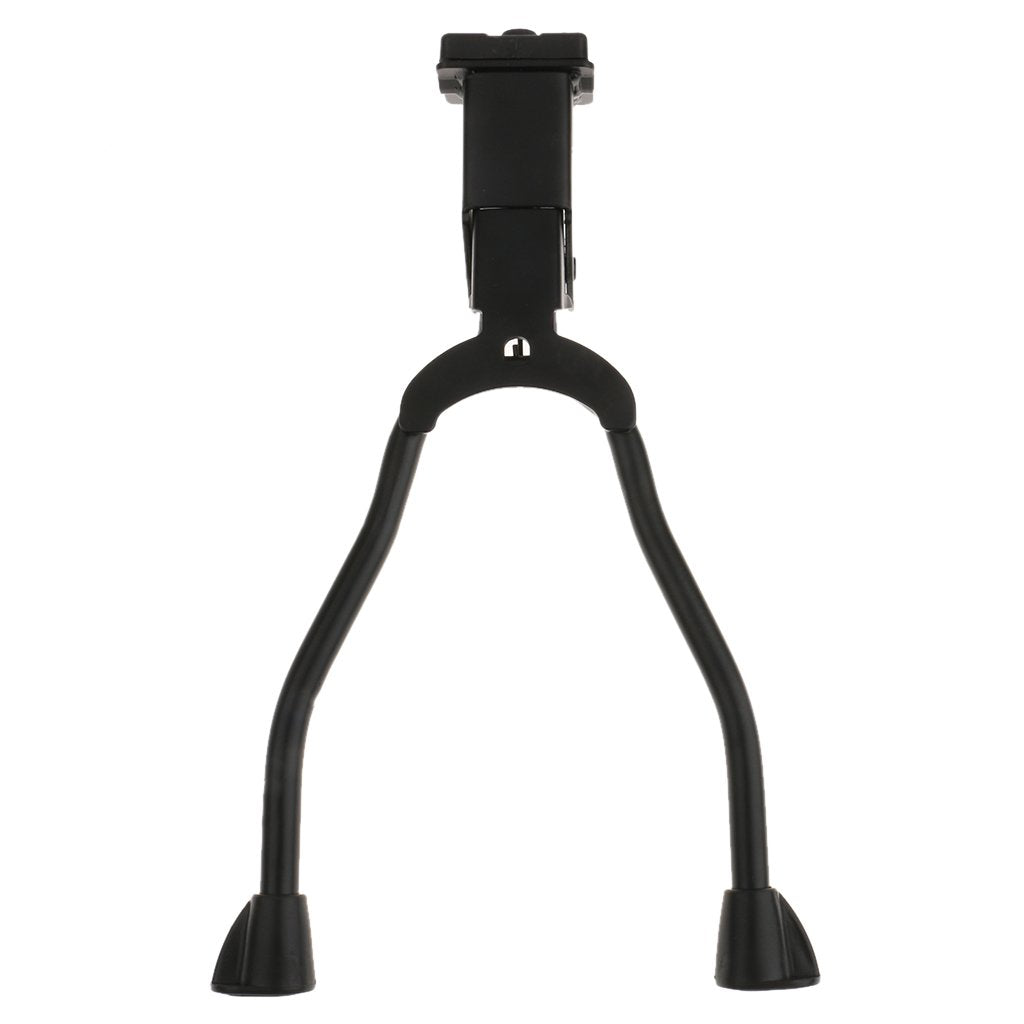 Maxxlite Black Aluminum Alloy Road Bicycle Bike Cycling Cycle MTB Side Kickstand Double Leg Kick Stand