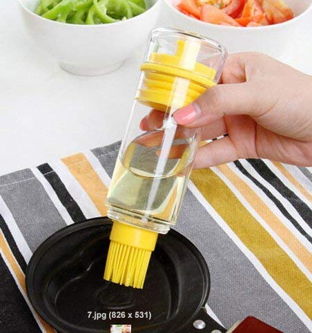 Maxxlite 2 in 1 Cooking Oil Sauce Vinegar Dispenser Bottle Sprayer 2 Way Kitchen Tools - Random Colour