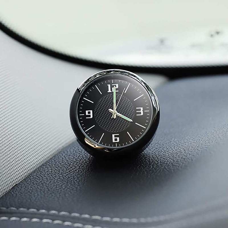 Maxxlite Car Dashboard Car Clock, Analogue Clock with Vent Clip and Adhesive Tape (compatible with BMVV 3 Series GT)