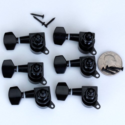 Maxxlite 6pcs Sealed Guitar String Tuning Pegs Tuners Machine Heads 6R