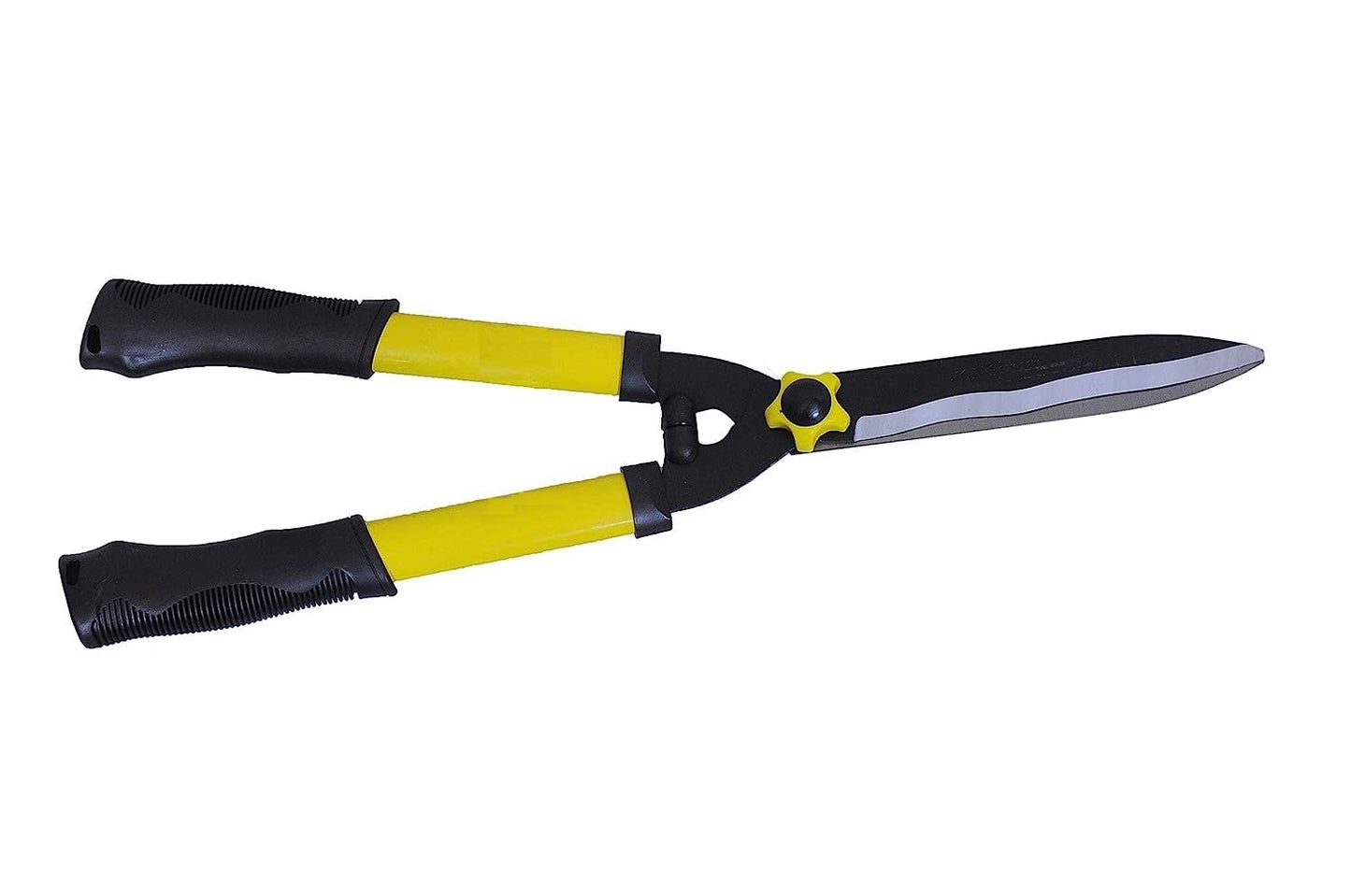 Maxxlite Heavy Duty Hedge Shear with Sharp Blade, Spring Loaded Fuction and Comfortable Handle | Hedge Pruner Shear Grass Cutter for Outdoor Gardens