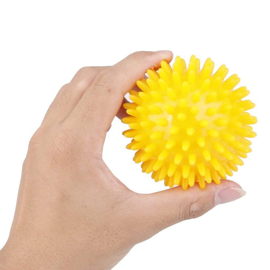 Maxxlite Spiked massage ball, foot, neck, hand Massage Ball Fitness Excercise Trigger Point Pain Stress Relief 8cm