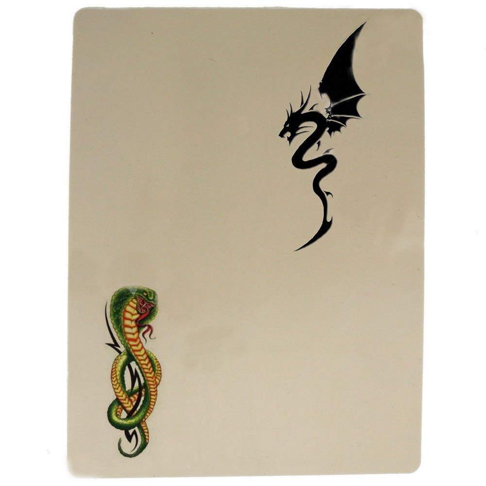 Maxxlite 10 Sheets BoChang 8x6" Double Side Tattoo Skin Microblading for Tattoo Supplies, Tattoo Kits, Tattoo Ink Including Beginners and Experienced Artists