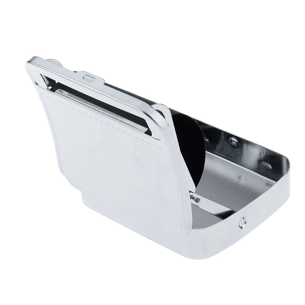 Maxxlite Stainless Steel Rectangular Manual Operation Cigarette Tobacco Roller Machine Box Case