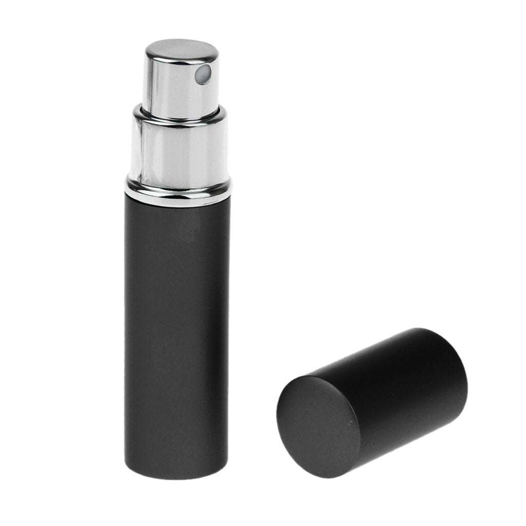 Maxxlite Imported Portable 6ml Refillable Perfume Atomizer Empty Bottle Pump Scent Spray Black