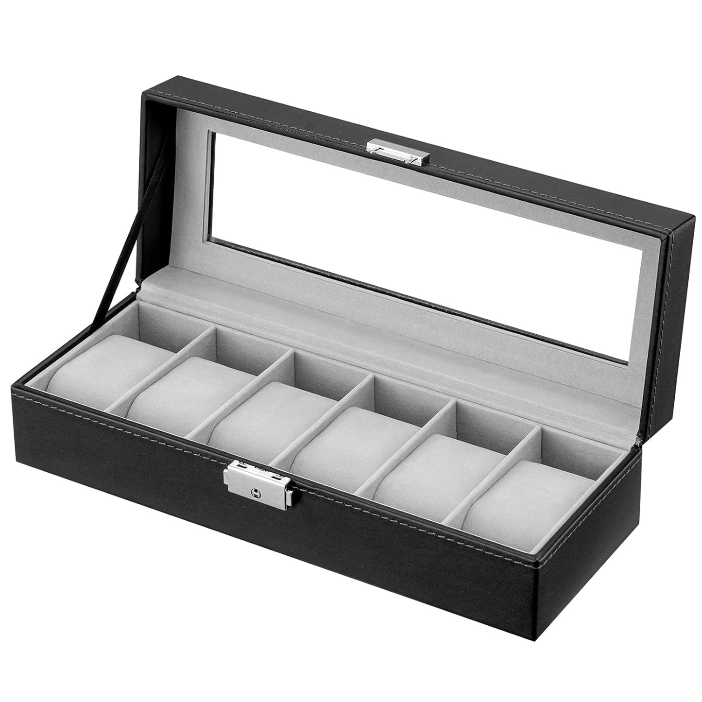 Maxxlite Watch Box 6 Slots PU Leather