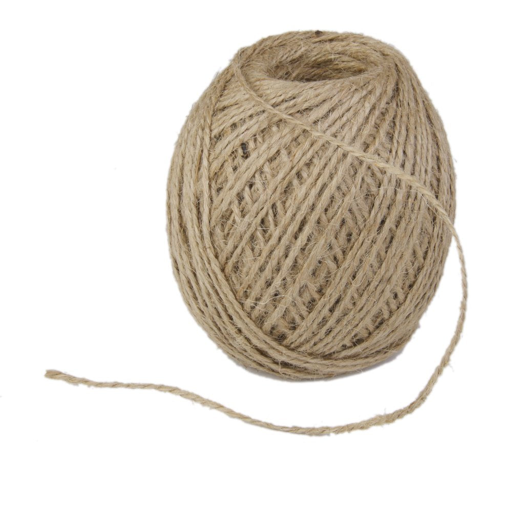 Maxxlite 120 m Twisted Burlap Jute Twine Rope (Brown)