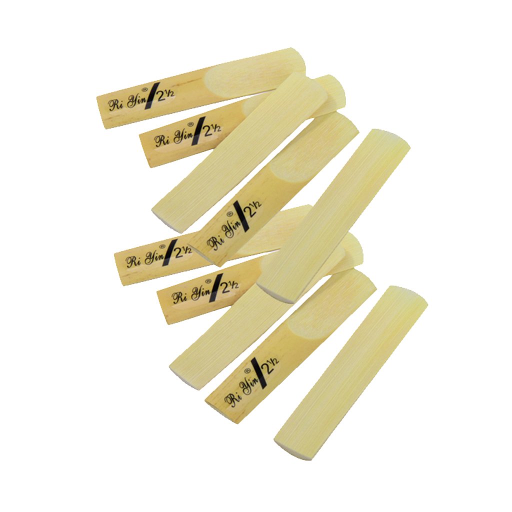 Maxxlite 10pcs Saxophone Reeds Strength 2.5 Reeds