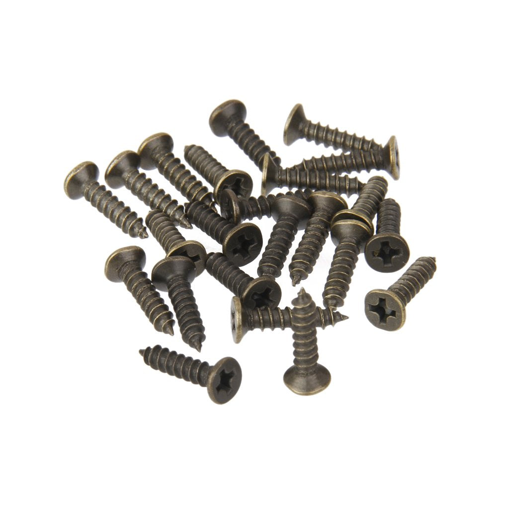 Maxxlite 10Pcs Antique Brass Door Cabinet Knob Wardrobe Drawer Shell Pull Handle