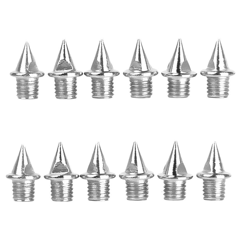 Maxxlite Unisex Shoes Spikes for Sports Running Track (7 mm) -12 Pieces