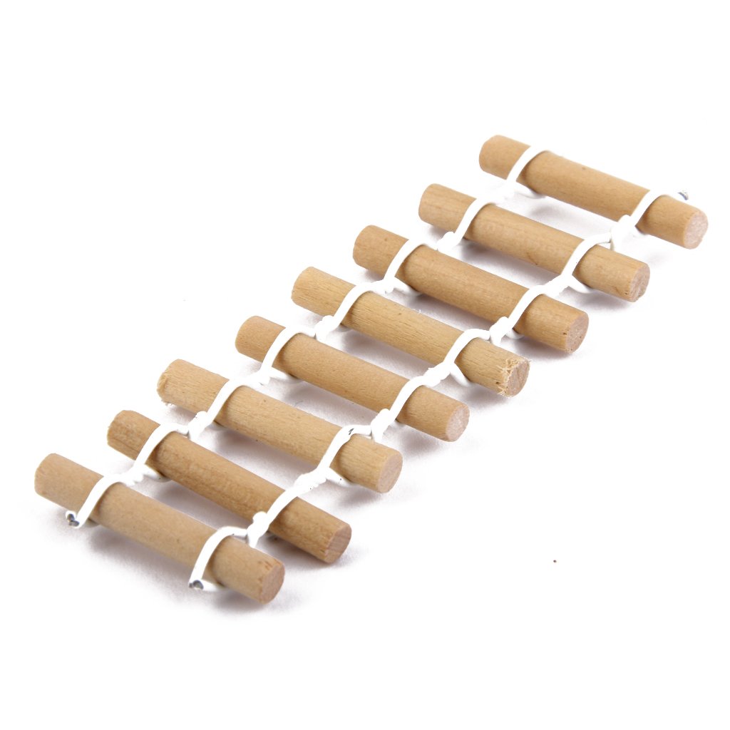 Maxxlite 10x miniature dollhouse fairy garden resin landscape fence decor wood