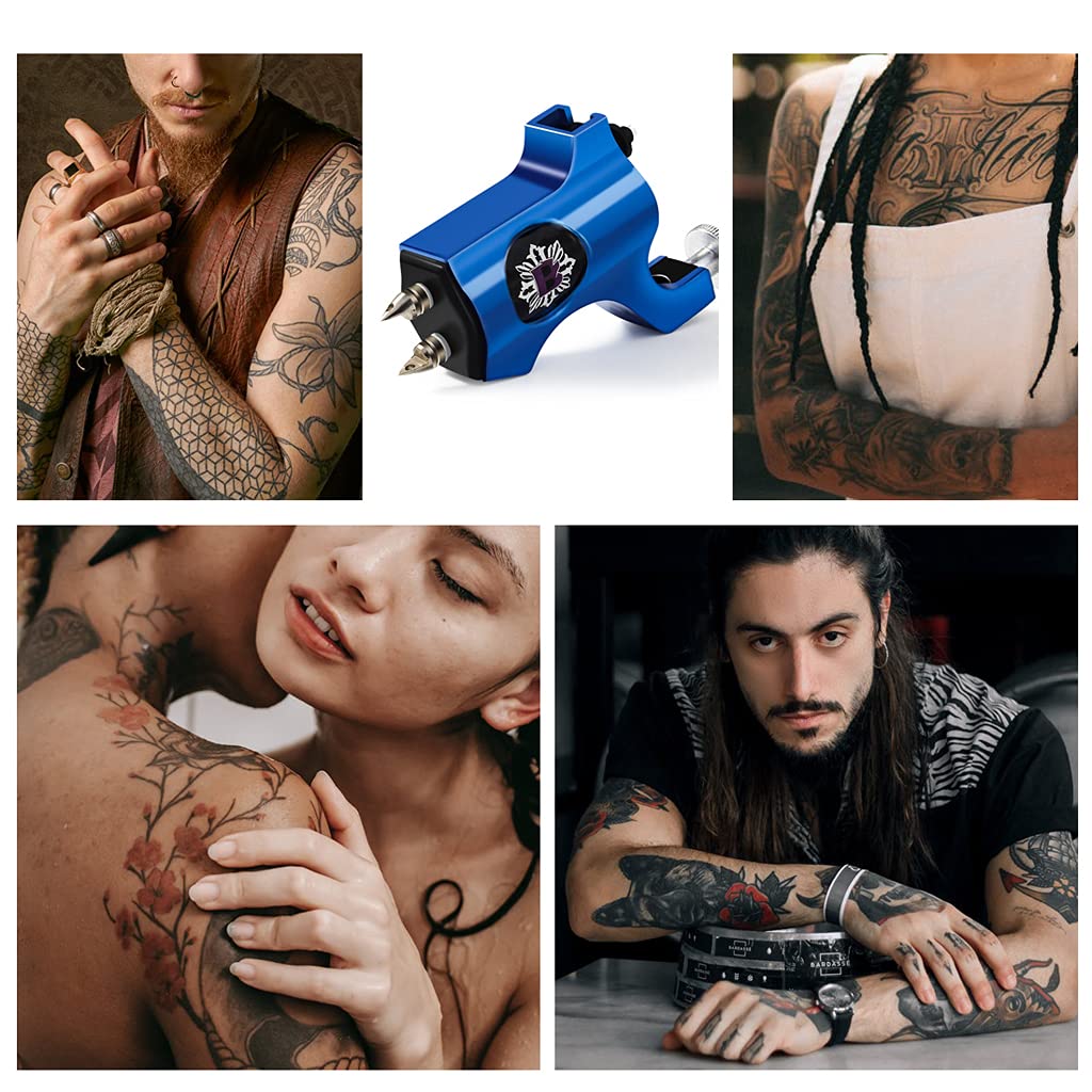 Maxxlite Rotary Tattoo Machine for Beginner Tattoo Artists Liner Shader Tattoo Motor Supply, Professional Temporary Body Tattoo Kit