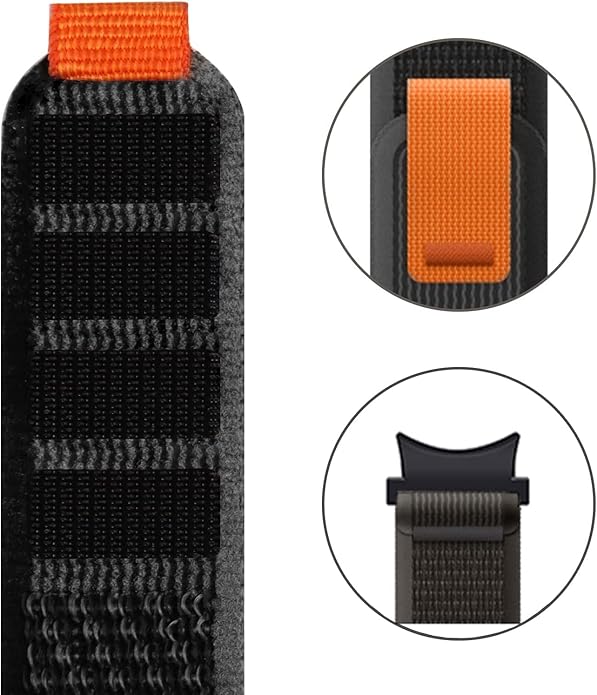 Maxxlite Trail Nylon Stretchable Replacement Watch Bands / Straps Compatible For Samsung Galaxy Watch Sport Strap Wristbands For Men Women