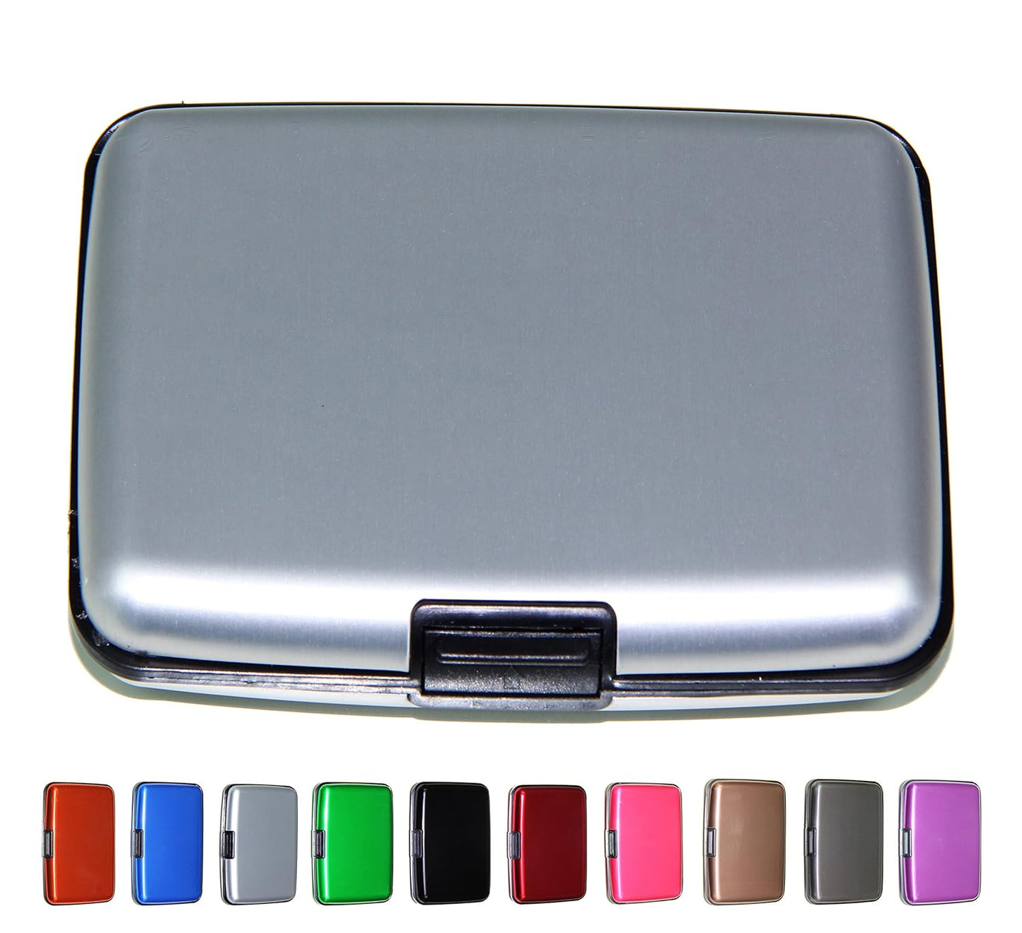 Maxxlite Credit Card Holder for Men & Women, Cool Slim Metal Business Card Case- (Multicolour)