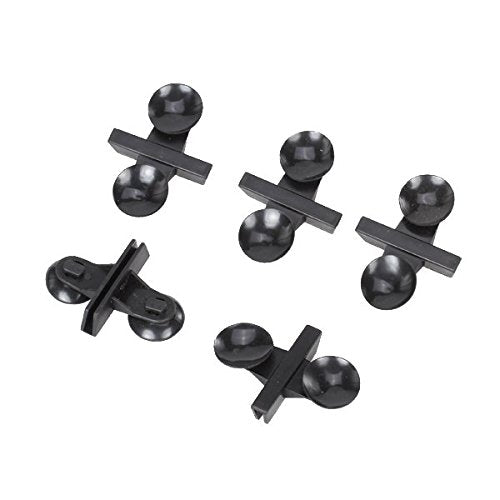 Maxxlite Divider Sheet Holder Suction Cup For Aquarium Fish Tank - Black (5Pcs)