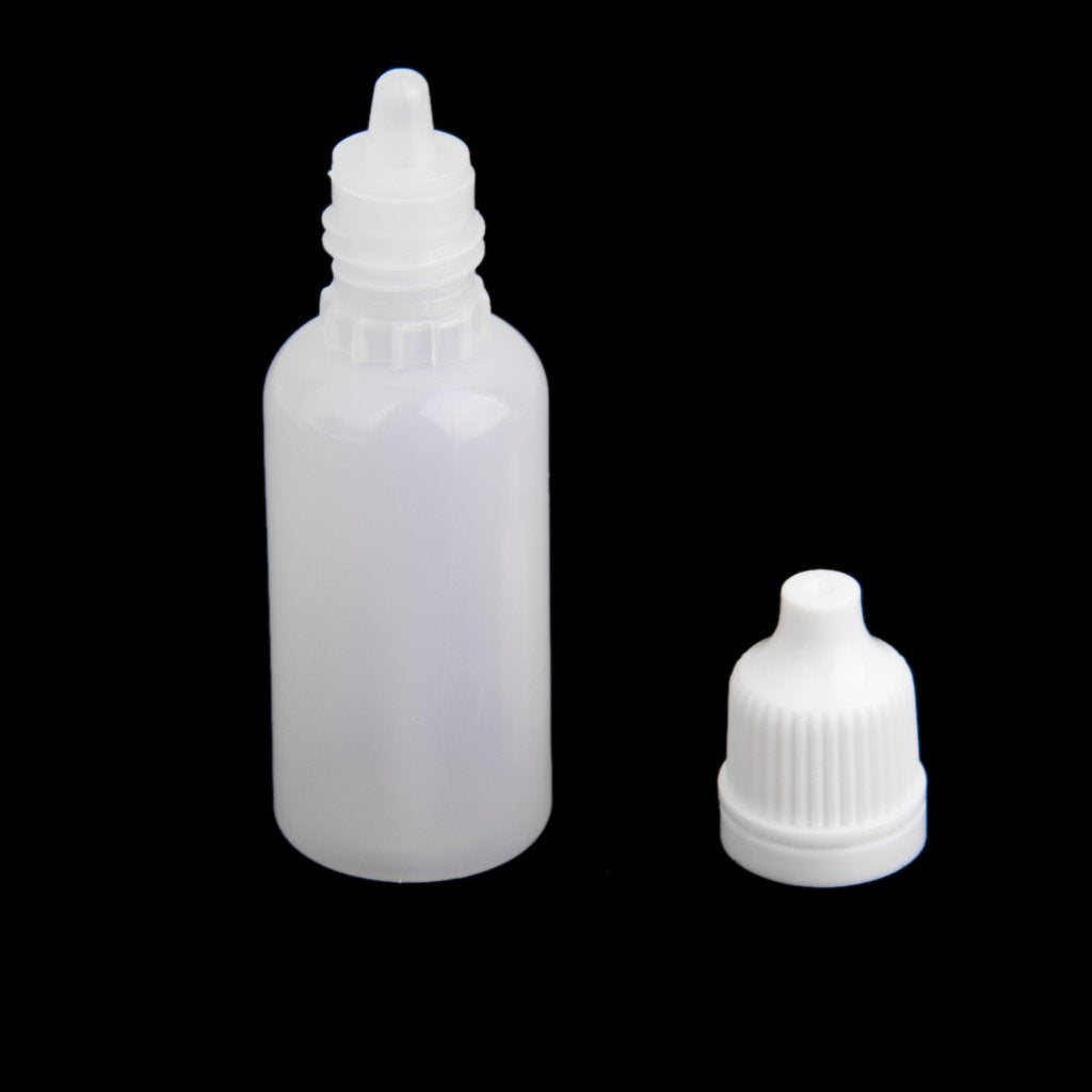 Maxxlite Imported 10Pcs 15ml Empty Plastic Squeezable Dropper Bottles For Eye Drops Lab Liquid