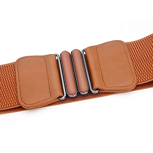 Maxxlite Women's Waist Belt Stretch Elasticated Waist Buckle Fashion