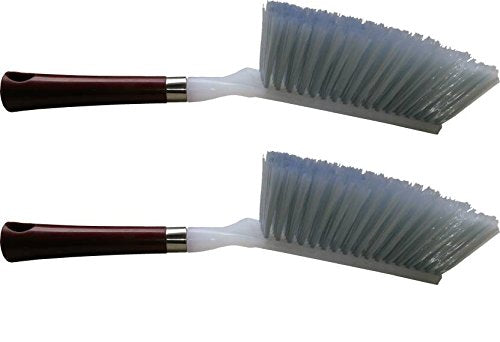 Maxxlite Cleaning Brush, Duster with Hard and Long Bristles for Car Seat/Carpet/Mats (2pc)