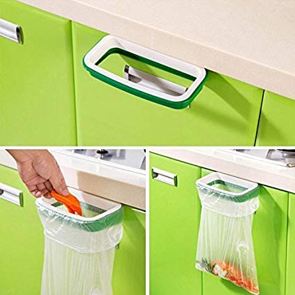 Maxxlite Garbage Bag Holder Plastic Bracket Stand Rack Kitchen Trash Storage Hanger