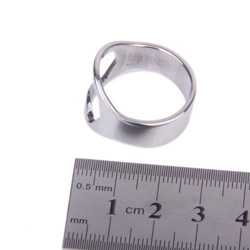 Maxxlite 2pcs Stainless Steel Finger Ring Beer Bottle Opener