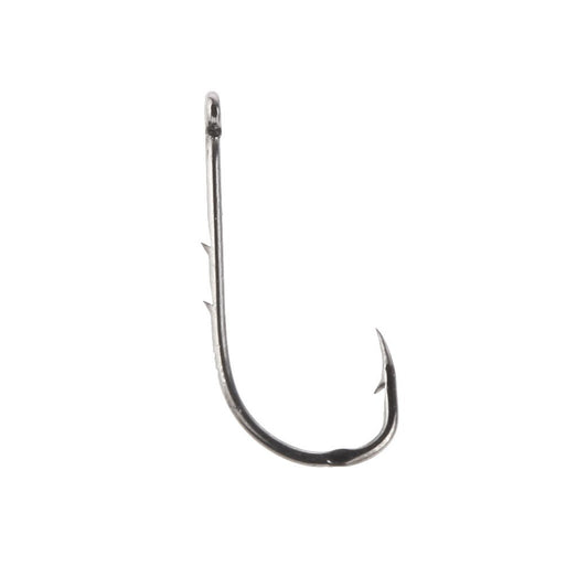 Maxxlite 48Pcs High Carbon Steel Strong Fishing Jig Big Tackle Hooks Fish Baits Lures - Black