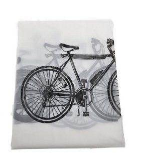 Maxxlite Polyester Waterproof Motorcycle Cover, Scooters Cover & Bicycle Cover (White)