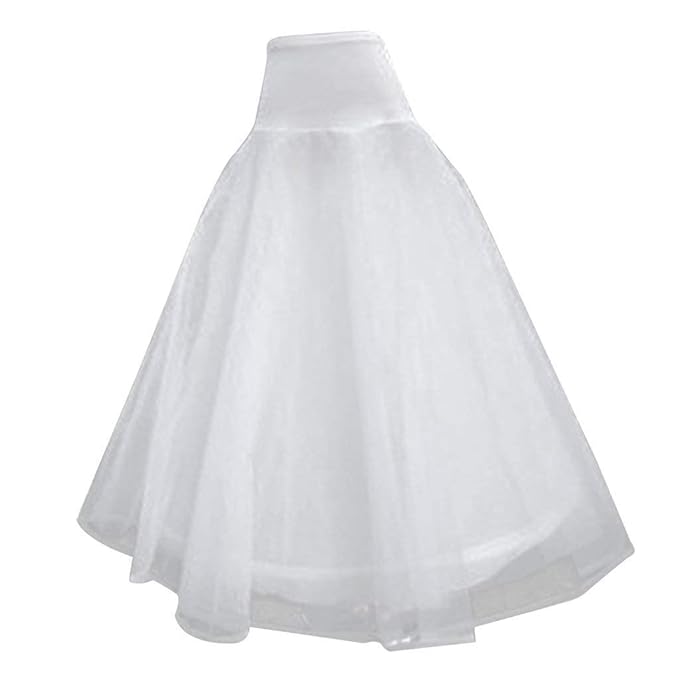 Maxxlite Fashion Women Cancan Skirts White for Heavy Lehanga and Ball Gown with Hoop and Layer