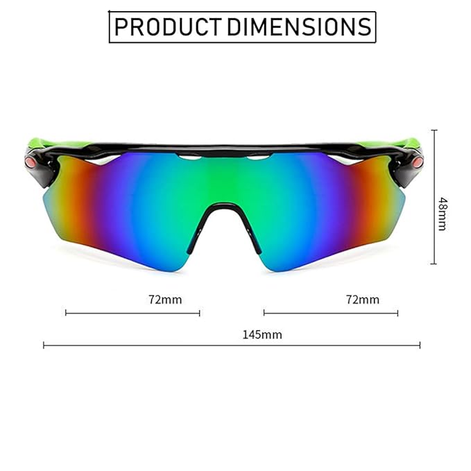 Maxxlite Sports Sunglasses UV400 Lenses
