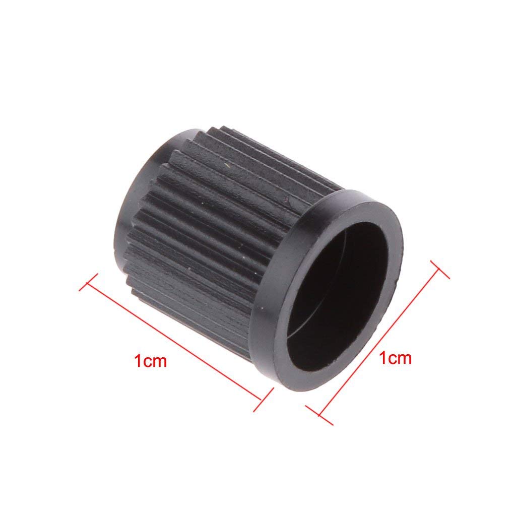 Maxxlite Car Wheel Tire Valve Stem Cap (Black)