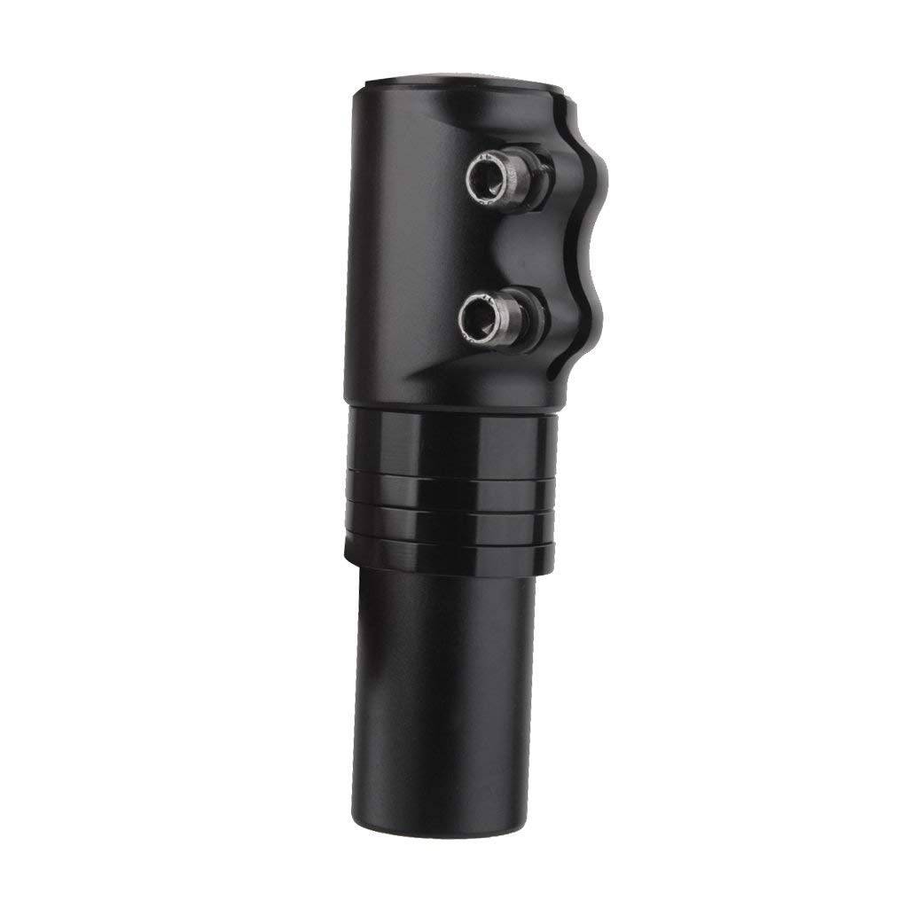 Maxxlite Mountain Bicycle Cycle Heads Up Stem Riser Adaptor Handlebar (Black)