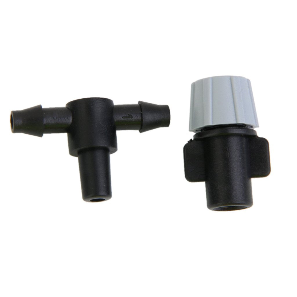 Maxxlite Sprinkler Heads Nozzle with Tee Joints for Misting Watering Irriga, 20 Pcs