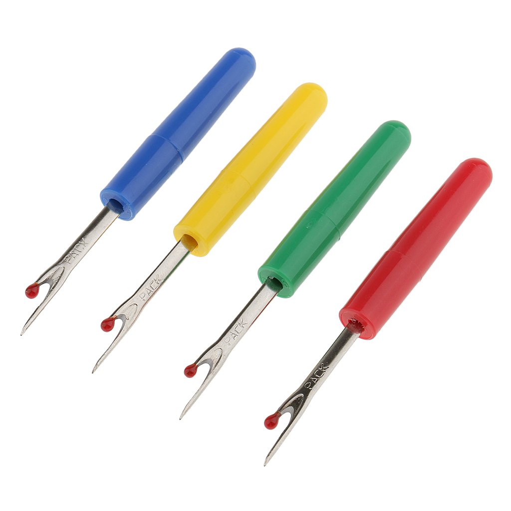 Maxxlite 4 Pieces Seam Rippers Sewing Craft Tool Thread Cutter Stitch Unpicker DIY Craft Tool