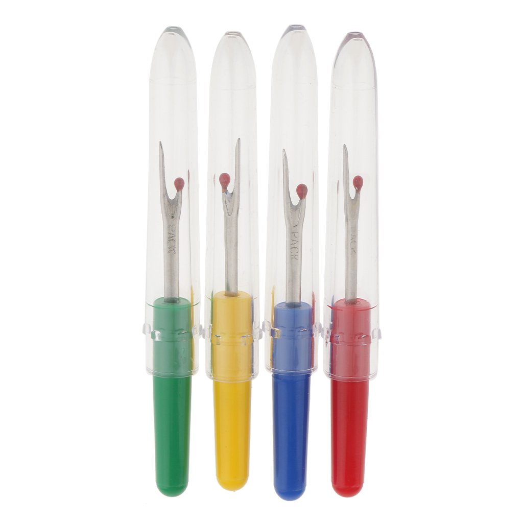 Maxxlite 4 Pieces Seam Rippers Sewing Craft Tool Thread Cutter Stitch Unpicker DIY Craft Tool