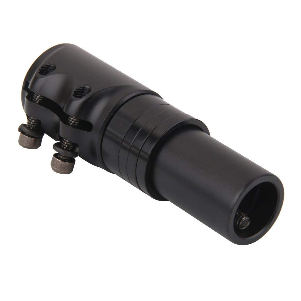 Maxxlite Mountain Bicycle Cycle Heads Up Stem Riser Adaptor Handlebar (Black)