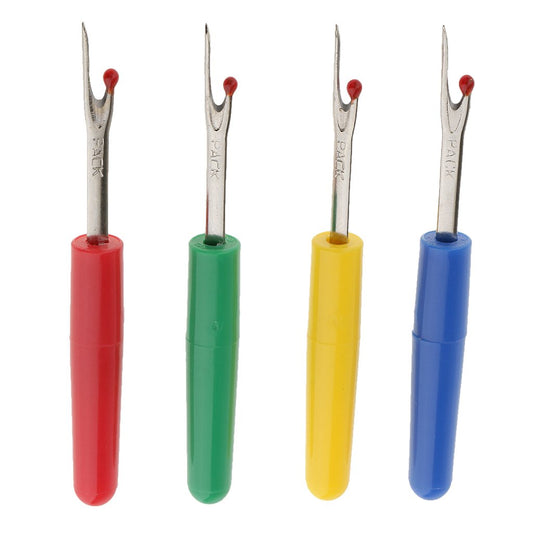 Maxxlite 4 Pieces Seam Rippers Sewing Craft Tool Thread Cutter Stitch Unpicker DIY Craft Tool