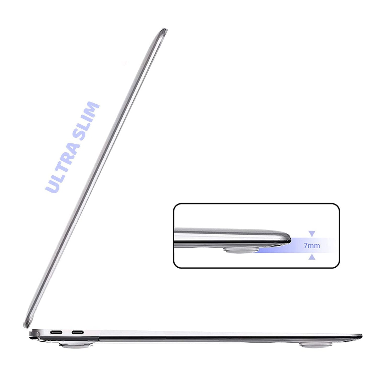 Maxxlite Laptop Cover 13.3 inch for MacBook Air M1 Case Cover Laptop Case Compatible with 2020/2019/2018 MacBook Air M1 A2337 A2179 A1932 MacBook Air Case Waterproof Laptop Protector Hard Case