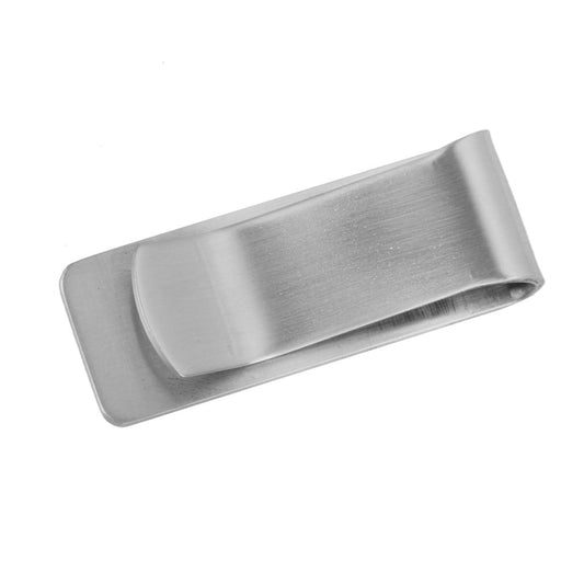 Maxxlite Stainless Steel Slim Money Clip Cash Credit ID Card Pocket Holder Wallet