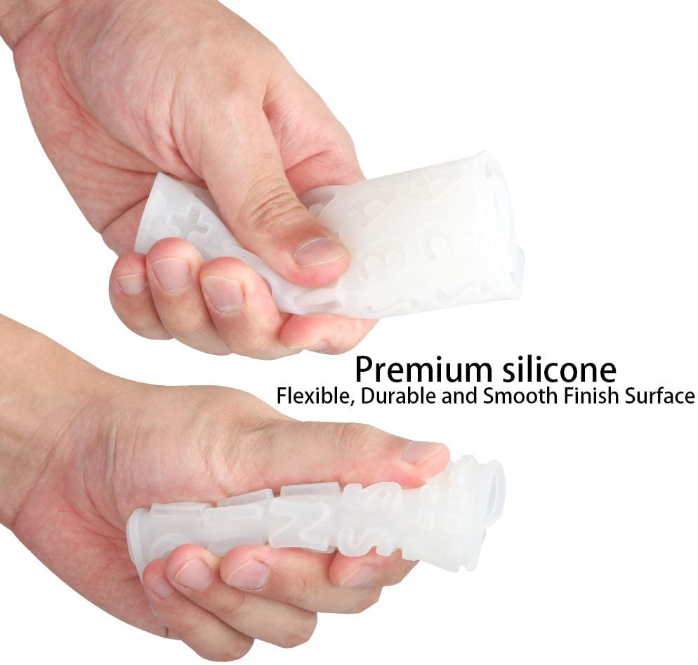 Maxxlite Alphabet Shape Resin Art Mold Creative DIY Multipurpose A to Z and Numerics Keychains Pendant Art and Craft Making Kit Silicone Epoxy Resin Art Mould (A33)