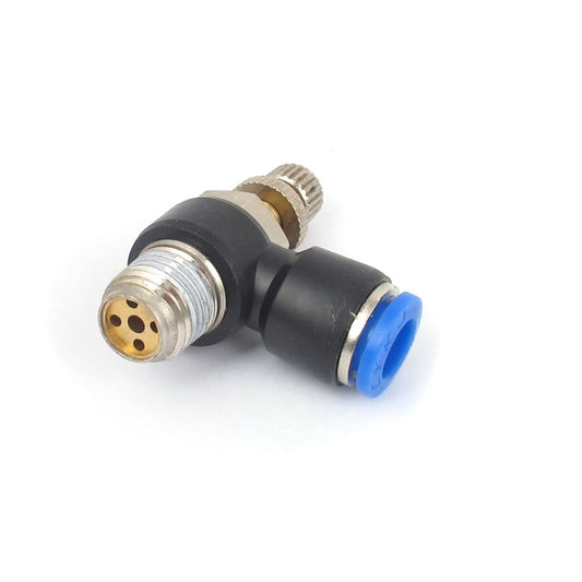 Maxxlite 8mm x 1/4BSP Speed Control Valve Connector Pneumatic Push in Fitting