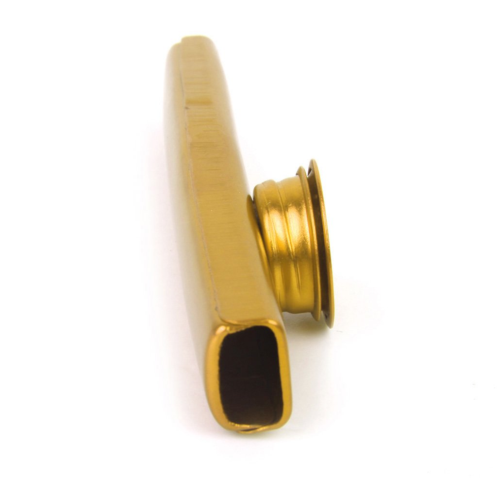 Maxxlite Aluminium Alloy Kazoo with Diaphragm Golden