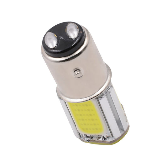 Maxxlite Waterproof Super Bright COB LED Lights Fog Tail Lamp for Car Motorcycle 7-Colors - White