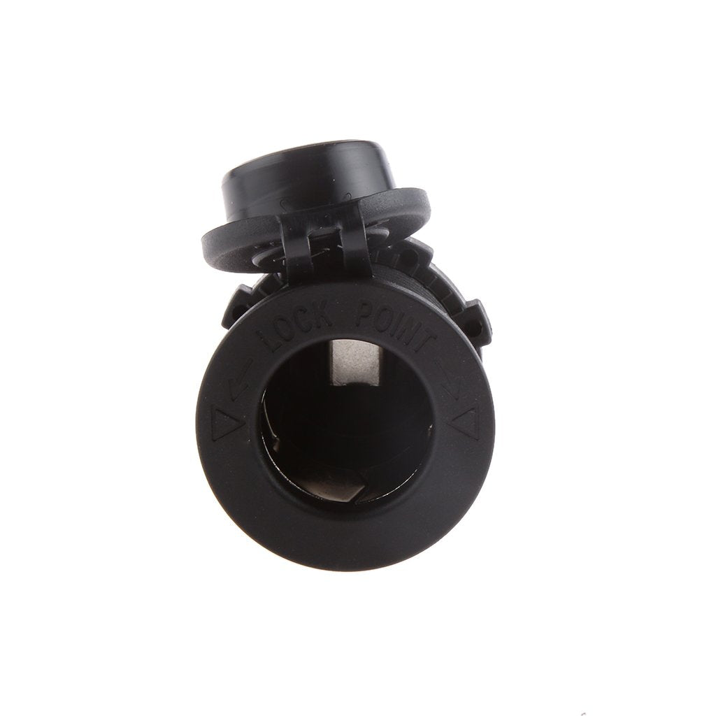 Maxxlite Waterproof 12V Car Cigarette Lighter Socket Usb Charger, Black