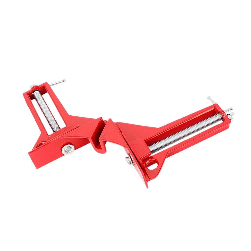 Maxxlite Set of 2Pcs 90 Degree Multifunction Right Angle Clip Picture Frame Corner Clamp Mitre Clamps Corner Holder Woodworking Hand Tool 90 Degree Right Angle Miter Corner Clamp