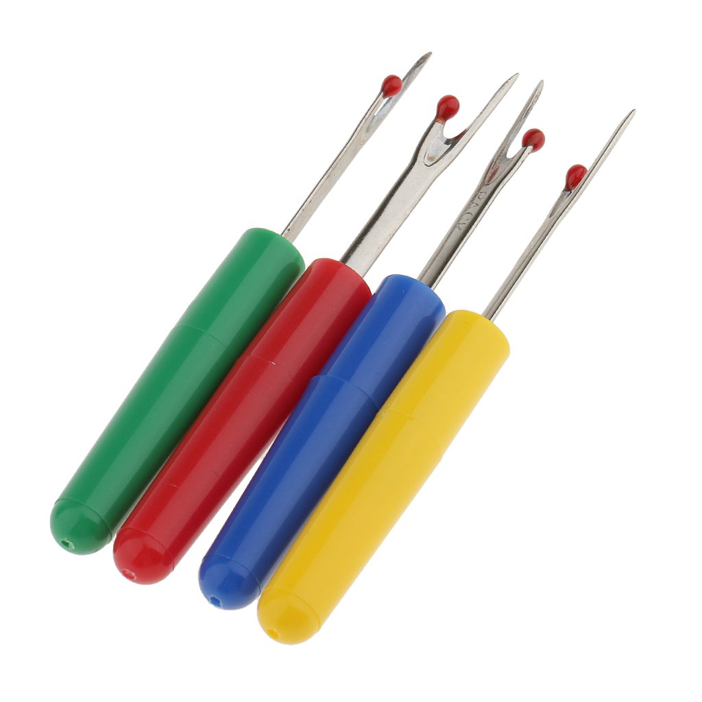 Maxxlite 4 Pieces Seam Rippers Sewing Craft Tool Thread Cutter Stitch Unpicker DIY Craft Tool
