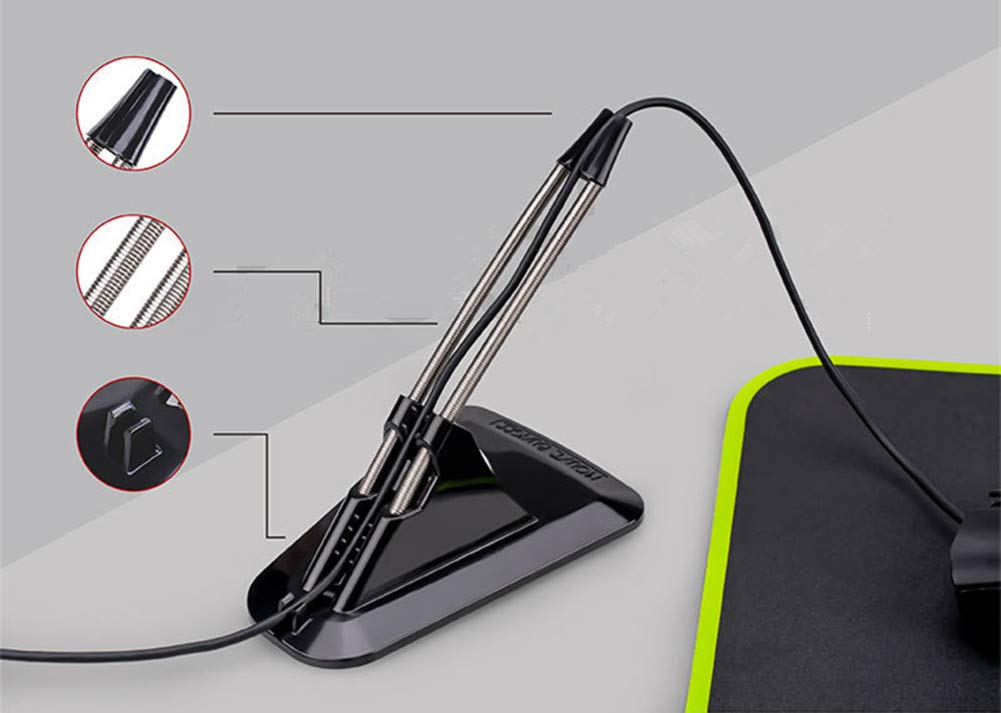 Maxxlite Mouse Bungee Mouse Cord Management Fixer Holder (Black)